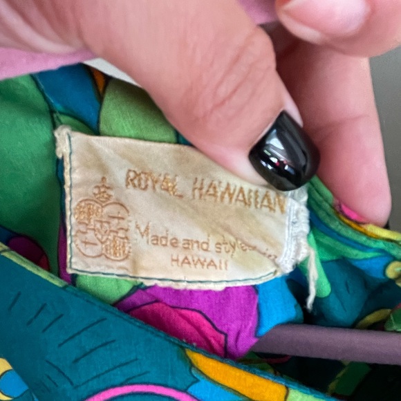 Vintage Royal Hawaiian dress - Picture 4 of 7
